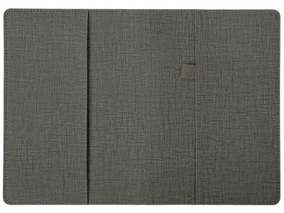 Двустороннее портфолио из рпет-фетра и искусственной кожи Felt, серый