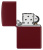 Зажигалка ZIPPO классическая с покрытием мерло | Classic Merlot, латунь/сталь, бордовая, глянцевая, 38x13x57 мм Зажигалка ZIPPO классическая с покрытием мерло | Classic Merlot, латунь/сталь, бордовая, глянцевая, 38x13x57 мм
