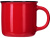Кружка с каймой Countryside M, красный 410ml , размер M Кружка с каймой Countryside M, красный 410ml , размер M