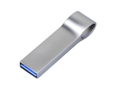 USB 3.0-флешка на 32 Гб с мини чипом, компактный дизайн, боковое отверстие для цепочки , размер 32ГБ