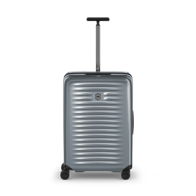 Чемодан VICTORINOX Airox, серебристый, 100% поликарбонат Makrolon, 46x29x69 см, 74 л