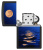 Зажигалка ZIPPO Закат луны с покрытием черный свет | Moon Sunset Black Light, латунь/сталь, чёрная, матовая, 38x13x57 мм Зажигалка ZIPPO Закат луны с покрытием черный свет | Moon Sunset Black Light, латунь/сталь, чёрная, матовая, 38x13x57 мм