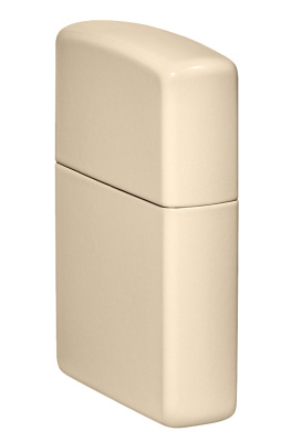 Зажигалка ZIPPO классическая со светло-песочным покрытием | Classic Flat Sand, латунь/сталь, бежевая, глянцевая, 38x13x57 мм