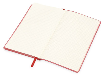 Блокнот Notepeno А5 с тонированными линованными страницами, красный