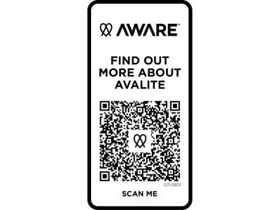 Avalite футболка унисекс Aware™ из переработанных материалов с коротким рукавом - Белый , размер XS