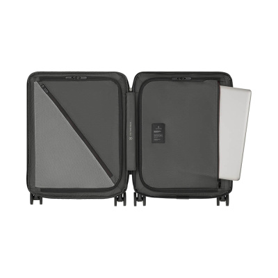 Чемодан VICTORINOX Airox Advanced, черный матовый, 100% поликарбонат Makrolon, 40x20x55 см, 33 л