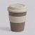 Стакан с силиконовой крышкой Cafe, beige Стакан с силиконовой крышкой Cafe, beige