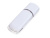 Флешка промо прямоугольной классической формы с цветными вставками, 32 Гб, белый , размер 32ГБ Флешка промо прямоугольной классической формы с цветными вставками, 32 Гб, белый , размер 32ГБ