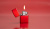Зажигалка ZIPPO классическая с металлизированным красным покрытием | Classic Metallic Red, латунь/сталь, красная, матовая, 38x13x57 мм