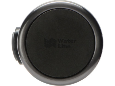 Вакуумная термокружка с кнопкой Upgrade, Waterline, тубус, матовая сталь