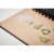 Pine tree notebook бежевый