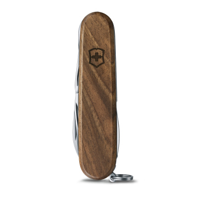 Нож перочинный VICTORINOX Hiker, 91 мм, 11 функций, деревянная рукоять