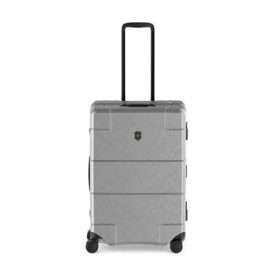 Чемодан VICTORINOX Lexicon Framed, серебристый, 100% поликарбонат Makrolon, 46x28x68 см, 72 л