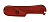 Задняя накладка для ножей VICTORINOX 85 мм, пластиковая, полупрозрачная красная