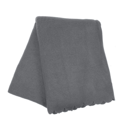 Плед PLAIN; серый; 100х140 см; флис 150 гр/м2