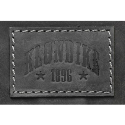 Сумка дорожная KLONDIKE 1896 коллекция «ЗЕМЛЯ ПРЕДКОВ | NATIVE», натуральная кожа в черном цвете, 52 х 25 х 35 см