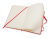 Записная книжка Moleskine Classic (нелинованный) в твердой обложке, Large (13х21см), красный , размер A5