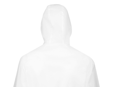 Дождевик Parka унисекс, белый , размер S