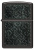 Зажигалка ZIPPO Pattern с покрытием High Polish Black, латунь/сталь, черная, глянцевая, 38x13x57 мм