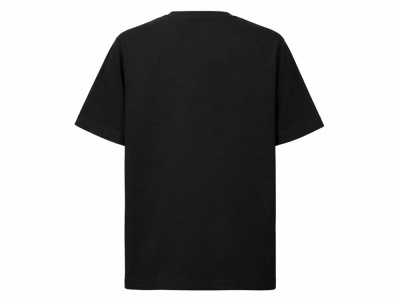 Футболка Kyoto из джерси 180 г/м2 с пич отделкой, унисекс, черный , размер XL
