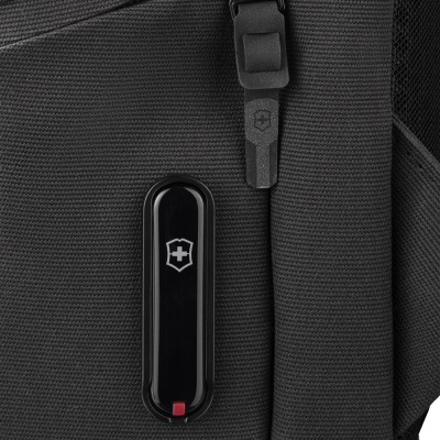 Рюкзак VICTORINOX Touring 2.0, черный, износоустойчивый полиэстер 600D, 31x19x45 см, 21 л