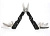 Мультитул Stinger, 105x40 мм, 13 функций, сталь, чёрно-серебристый, в комплекте нейлоновый чехол