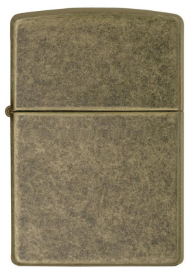 Зажигалка ZIPPO, с покрытием Anitque Brass™, латунь/сталь, матовая, 38x13x57 мм