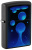 Зажигалка ZIPPO Lava Lamp с покрытием Black Light, латунь/сталь, черная,матовая 38x13x57 мм Зажигалка ZIPPO Lava Lamp с покрытием Black Light, латунь/сталь, черная,матовая 38x13x57 мм