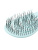 Щетка Dewal Beauty серия "Ocean wave", продувная, с нейлоновым штифтом, форма волна, голубая
