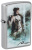 Зажигалка ZIPPO Luis Royo с покрытием Street Chrome, латунь/сталь, серебристая, 38x13x57 мм Зажигалка ZIPPO Luis Royo с покрытием Street Chrome, латунь/сталь, серебристая, 38x13x57 мм
