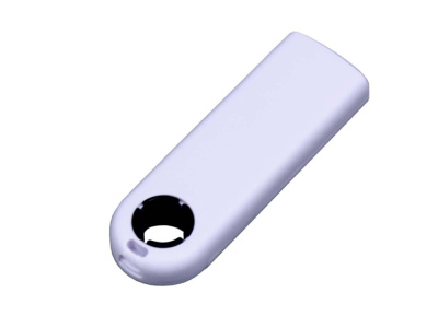 USB-флешка промо на 32 Гб прямоугольной формы, выдвижной механизм, черный , размер 32ГБ