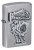 Зажигалка ZIPPO Dead Mans Hand с покрытием Street Chrome, латунь/сталь, серебристая, 38x13x57 мм Зажигалка ZIPPO Dead Mans Hand с покрытием Street Chrome, латунь/сталь, серебристая, 38x13x57 мм
