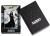 Зажигалка ZIPPO Mazzi® с покрытием 540 Matte, латунь/сталь, белая, 38x13x57 мм