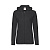 Толстовка без начеса "Ladies Lightweight Hooded Sweat", черный, XS, 80% х/б 20% полиэстер, 240 г/м2