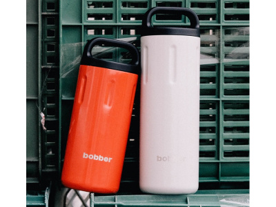 Вакуумный термос с керамическим покрытием бытовой, тм bobber, 770 мл. Артикул Bottle-770 Iced Water (белый) , размер 770 мл