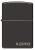 Зажигалка ZIPPO Classic с покрытием Ebony™, латунь/сталь, чёрная с логотипом, глянцевая, 38x13x57 мм Зажигалка ZIPPO Classic с покрытием Ebony™, латунь/сталь, чёрная с логотипом, глянцевая, 38x13x57 мм