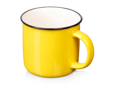 Кружка с каймой Countryside M, желтый 410ml , размер M