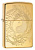 Зажигалка ZIPPO Тигр и дракон с покрытием Глянцевая латунь | Tiger and Dragon High Polish Brass, латунь/сталь, золотистая, 38x13x57мм