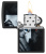 Зажигалка ZIPPO Two Wolves с покрытием Black Matte, латунь/сталь, черная, 38x13x57 мм Зажигалка ZIPPO Two Wolves с покрытием Black Matte, латунь/сталь, черная, 38x13x57 мм