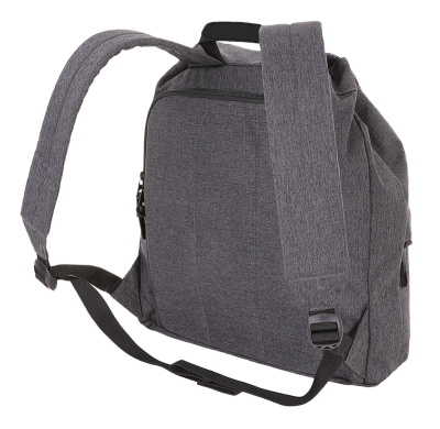 Рюкзак WENGER 13'', cерый, ткань Grey Heather/ полиэстер 600D PU, 33х13х39 см, 16 л