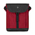 Сумка наплечная VICTORINOX Altmont Original Flapover Digital Bag, красная, нейлон, 26x10x30 см, 7 л