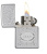 Зажигалка ZIPPO Crown Stamp™ с покрытием High Polish Chrome, латунь/сталь, серебристая, 38x13x57 мм