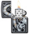Зажигалка ZIPPO Часы и череп с черным матовым покрытием | Skull Clock Black Matte, латунь/сталь, чёрная, матовая, 38x13x57 мм Зажигалка ZIPPO Часы и череп с черным матовым покрытием | Skull Clock Black Matte, латунь/сталь, чёрная, матовая, 38x13x57 мм