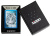 Зажигалка ZIPPO Белый тигр с глянцевым синим покрытием | White Tiger High Polish Blue, латунь/сталь, синяя, глянцевая, 38x13x57 мм Зажигалка ZIPPO Белый тигр с глянцевым синим покрытием | White Tiger High Polish Blue, латунь/сталь, синяя, глянцевая, 38x13x57 мм