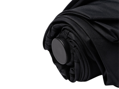Складной зонт ALCIRA/АЛЬКИРА с системой защиты от снежной бури и ручкой-карабином, черный