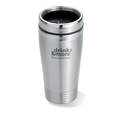 Термокружка 400ml тускло-серебряный