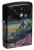 Зажигалка ZIPPO Space in Color Design с покрытием 540 Tumbled Chrome, латунь/сталь, разноцветная, 38x13x57 мм