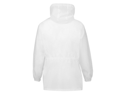 Дождевик Parka унисекс, белый , размер S