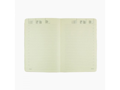 Ежедневник А5 недатированный Megapolis Velvet Flex, светло-фиолетовый