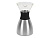 Кофеварка POUR OVER, 1000 мл, серебристый/черный